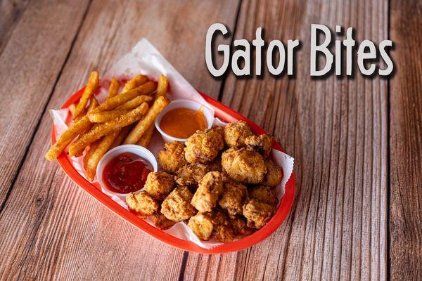 Fried Alligator Bites