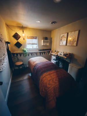 One of our upstairs treatment rooms!