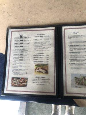 Menu 1/3