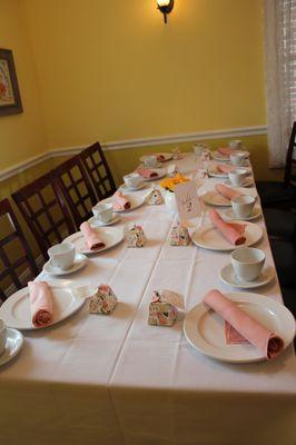 table setting