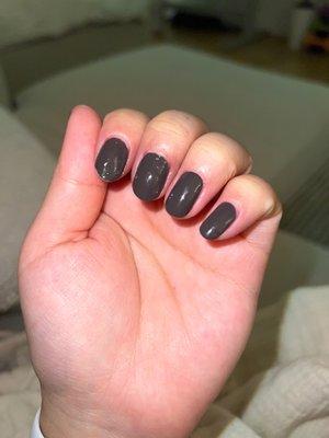 Regular mani