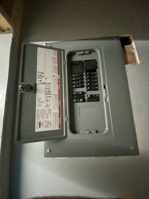 New Circuit breaker box