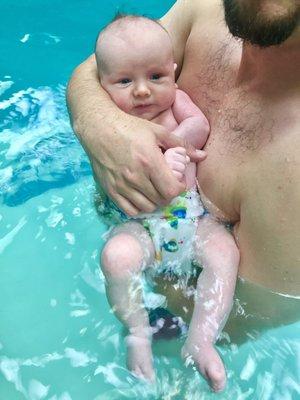 Learning the first steps of how to float