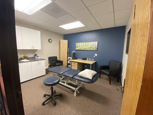 We have two clean private rooms that can be used for patients. (Commonly used for pelvic health and TMJ as well as further Covid safety)