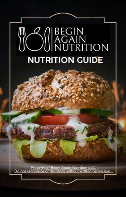 Registered Dietitian created FREE e-book to help you make balanced meals and snacks! Download for FREE at www.beginagainnutrition.com