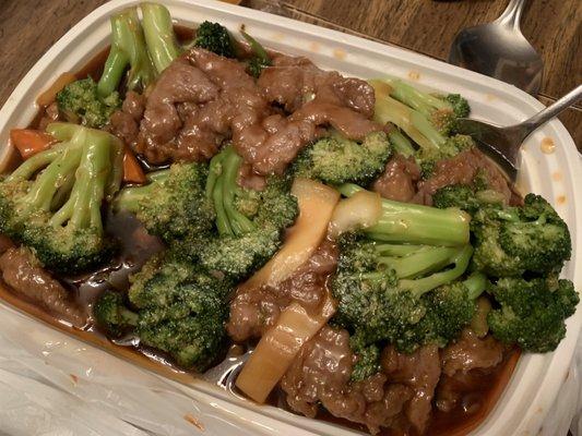 Beef and broccoli