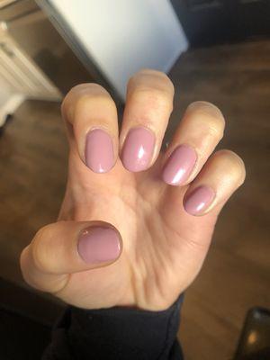 Gel manicure for $35