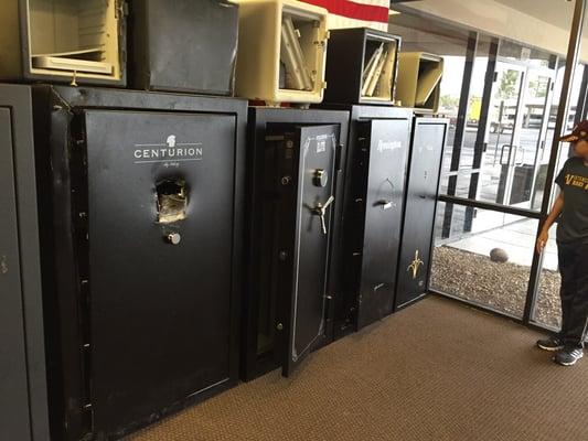 He's got several competitors safes that were broken into onsite to see. This sold me on a new safe