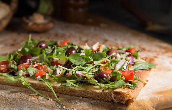 Arugula Salad Pizza