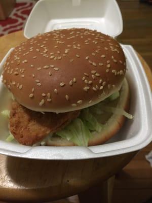 Chicken burger