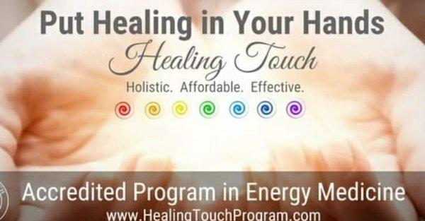 Healing touch is a energy medicine profession which is accreditation through the National Commission for Certifying Agency (NCCA)