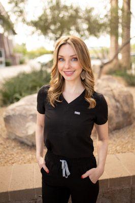 Caitlin Sixbey, Senior Aesthetician and Clinical Manager