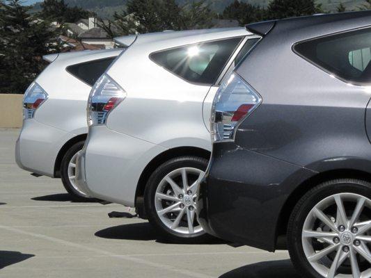 AffordARide's Prius V Fleet