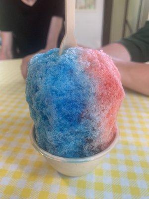 DELICIOUS shaved ice, only $2 for a "small"