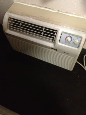 The grand ac. Notice the tape holding it together.