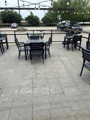 Outdoor seating