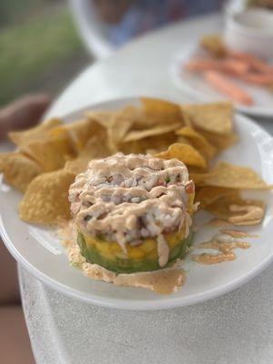 Ceviche stack