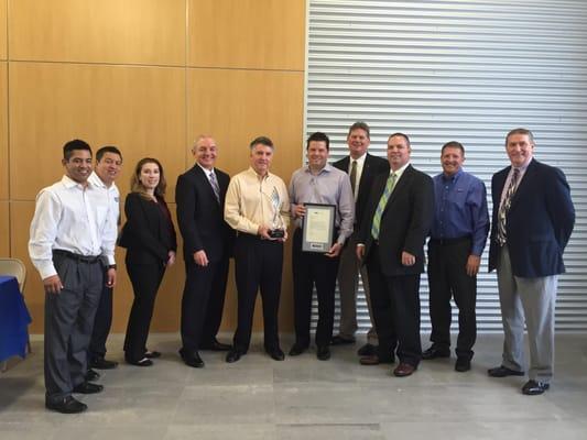 Ryan Ford awarded the prestigious Partners In Quality Award from Ford Credit!