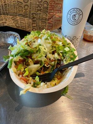 Chicken burrito bowl