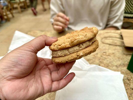 Peanut Butter Cookie Sandwich