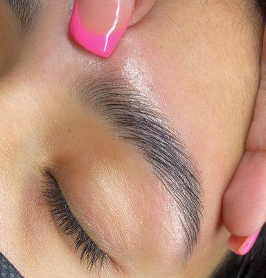 Brow wax + lamination