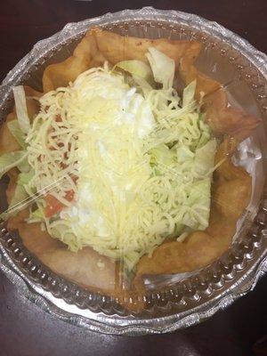 My taco salad- So filling