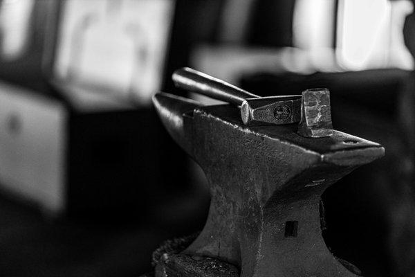 Blacksmith at Landis Valley Village & Farm Museum