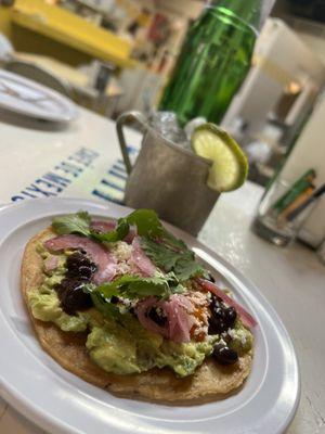 Avocado Tostada