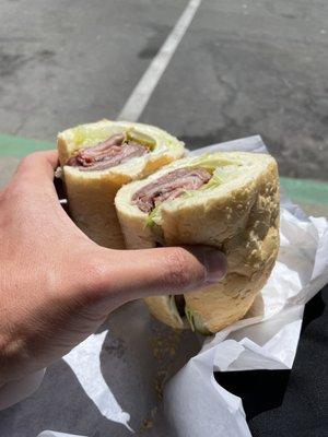 Hoagie (cold cut sub)