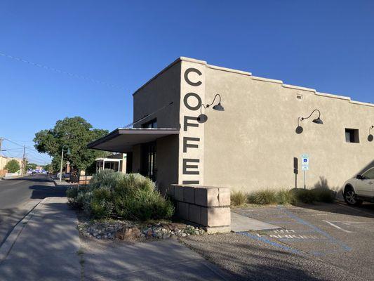 Exterior of Slow Burn Coffee