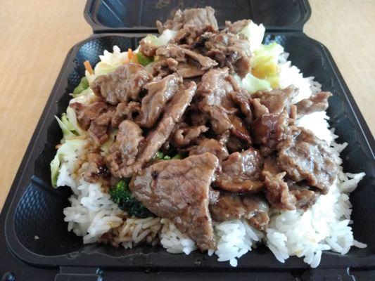 Beef teriyaki.