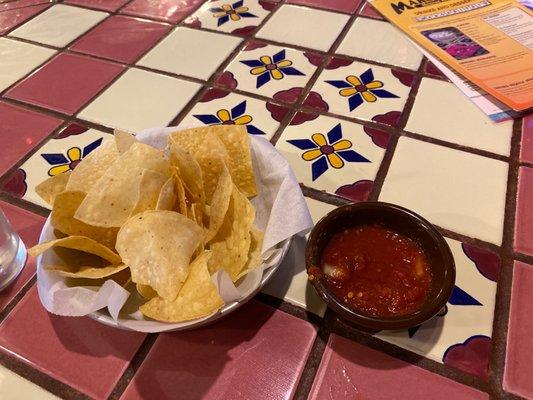 Chips and salsa