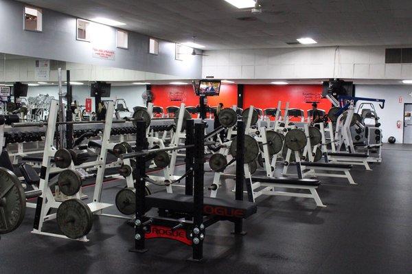 So many benches, there's always one open!