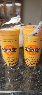 Thai Teas w/ Boba