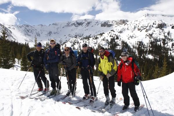 A great day out with Paragon's Backcountry Ski Club!