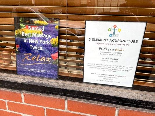 5 Element Acupuncture Fridays at Relax