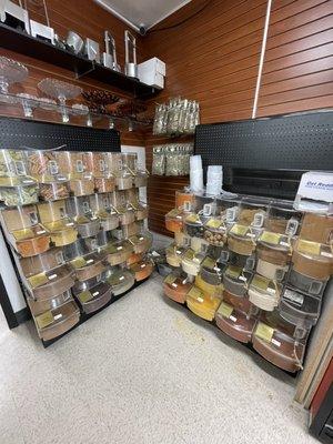 Wide variety of spices