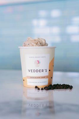 Vegan, gluten-free, non-GMO Chocolate Chip nice cream