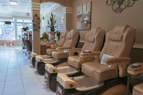 Pamper yourself with a pedicure!