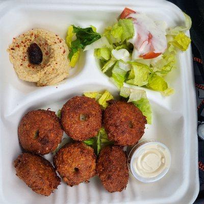 Falafel plate