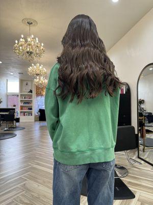 Lilly Luevano also cuts my daughter's hair