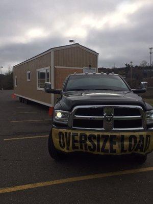 40ft tiny house transport