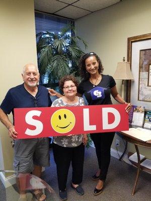 SOLD! Look at these SMILES!  I helped this Family Sell and RightSize.....