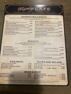 Menu 8/3/24