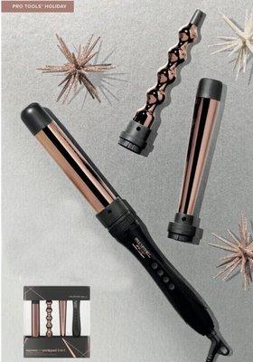 The limited edition Rose Gold 3 in 1 curling iron is here!!!