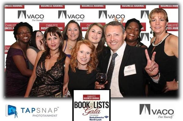 Carolinas Metro Realty & Property Management team at Charlotte Business Journal nomination