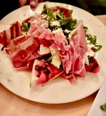 Watermelon with Prosciutto