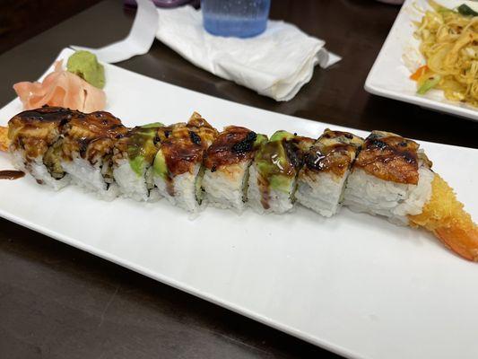 Black Dragon roll was probably the best of the bunch.