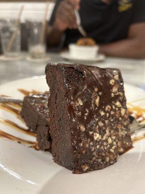 Flourless brownie