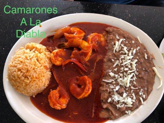 Camarones a la Diabla